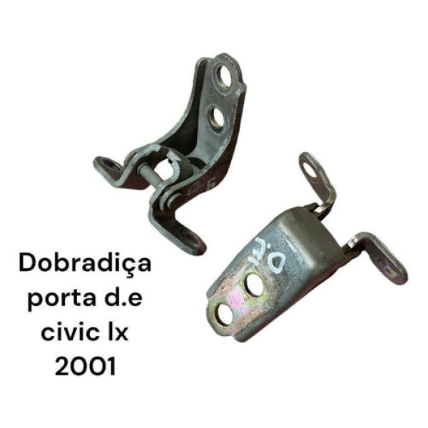 Dobradiça Porta Dianteira Esquerda Honda Civic Lx 1.7 2001