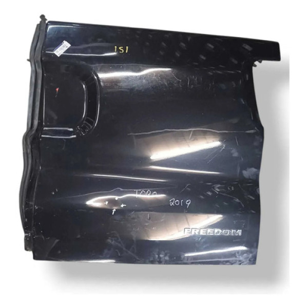 Tampa Traseira Lado Direito Fiat Toro 2019 A 2022 Detalhe Preto