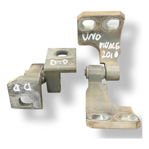 Par Dobradiça Porta Dianteira Direita Fiat Uno Vivace 2010