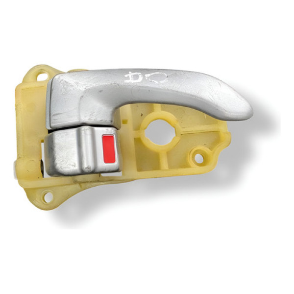 Maçaneta Interna Dianteira Direita  Hyundai Azera 2008 2009 Prateado Dianteira