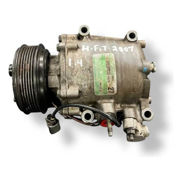 Compressor Ar Condicionado Honda  Fit 1.4 2007 38800plma02