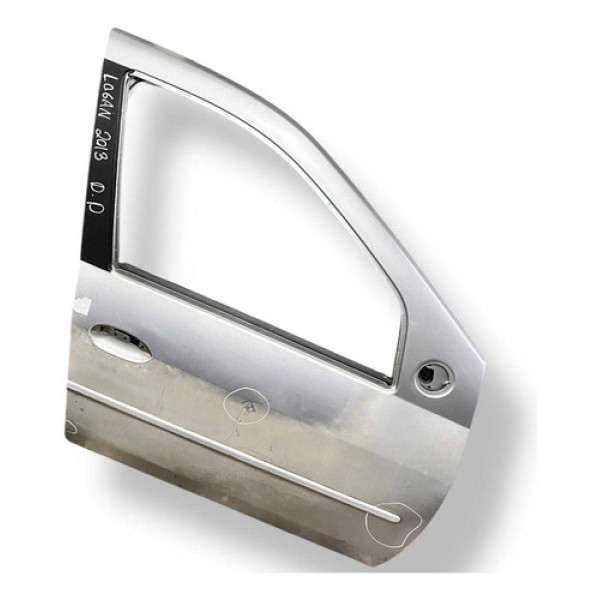 Porta Dianteira Direita  Renault Logan 2007  A 2013 Detalhe Dianteira Direita Cinza