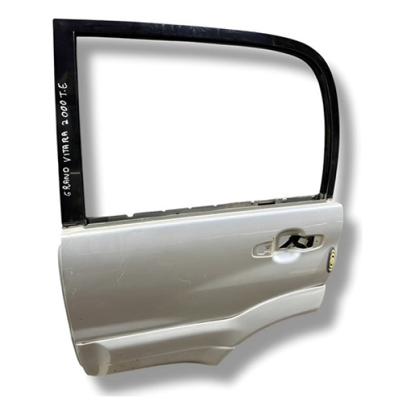 Porta Traseira Esquerda Suzuki Grand Vitara  2000 Original Traseira Esquerda Prateado