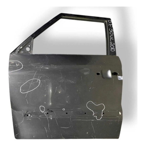 Porta Dianteira Esquerda Kia Soul 1.6 2011 2012 2013 Detalhe Dianteira Esquerda Cinza