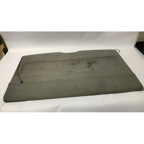 Tampão Bagagito Do Porta Mala Renault Scenic 2007 Cinza