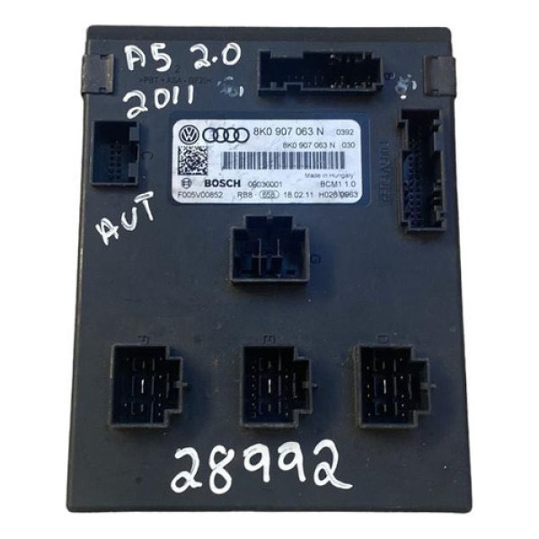 Módulo Bsm Audi A5 2.0 Automatico 2011 8k0 907 063 N 