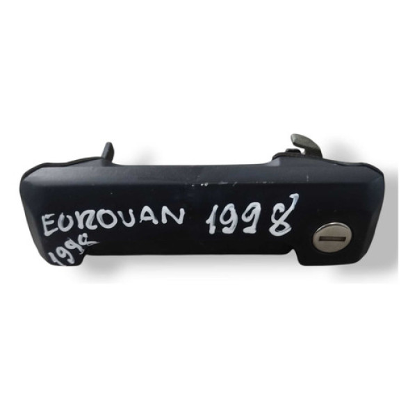  Maçaneta Externa Traseira Direita Eurovan Caravelle 1998 Preto Traseira