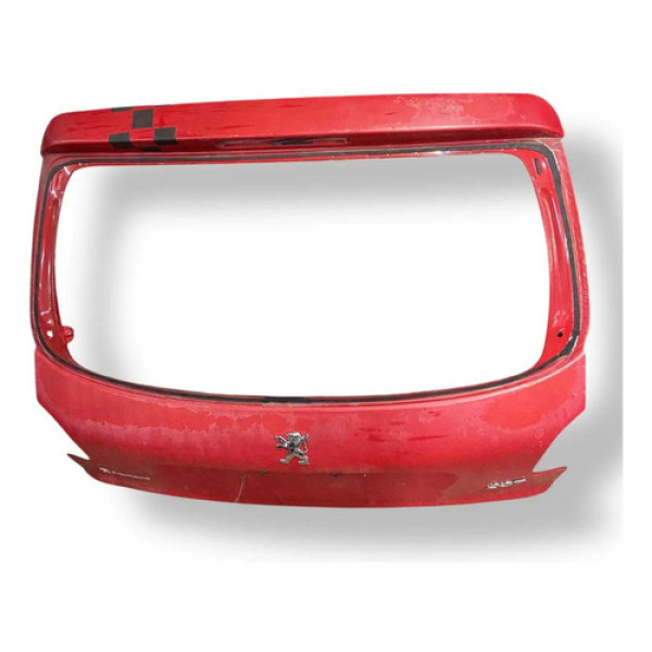 Tampa Traseira Peugeot 207 2009 2010 2011 2012 13 A 2016 Vermelho