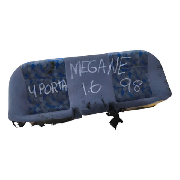 Assento Banco Traseiro Renault  Megane 1.6  1998 1999 2000 Prateado