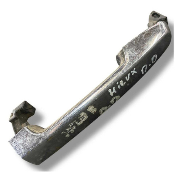 Maçaneta Externa Porta Dianteira Direita Toyota Hilux 2015 Prateado Dianteira