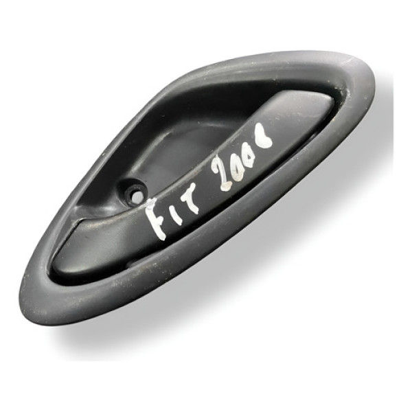 Maçaneta Interna Traseira Esquerda Honda Fit 2008 A 2010 Prateado Traseira