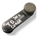 Manivela Vidro Traseiro Direito Gm Corsa 2010 902471500430 Preto