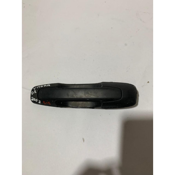 Maçaneta Externa Dianteira Esquerda Grand Vitara 2002 Preto