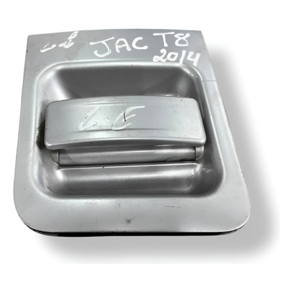 Maçaneta Externa Lado Esquerdo Jac T8 2014 83650v7010 Cinza Dianteira