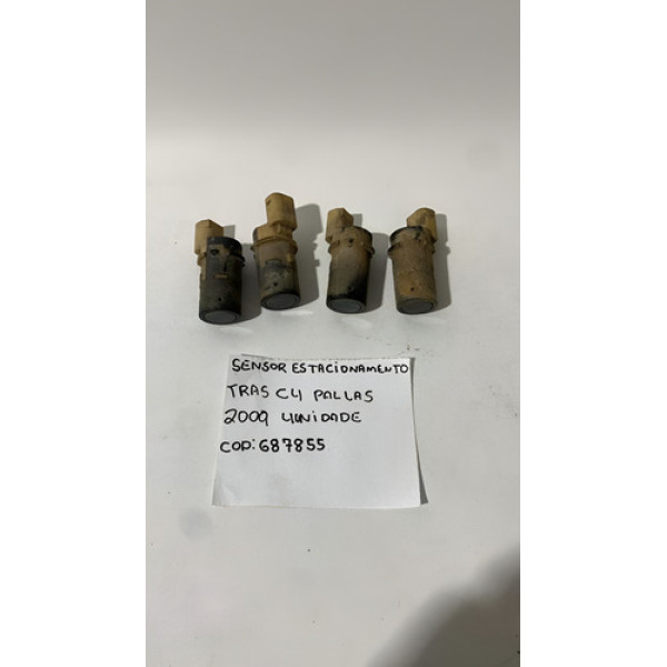 Sensor Estacionamento Tras Citroën C4 Pallas 2.0 09 Unidade  Água