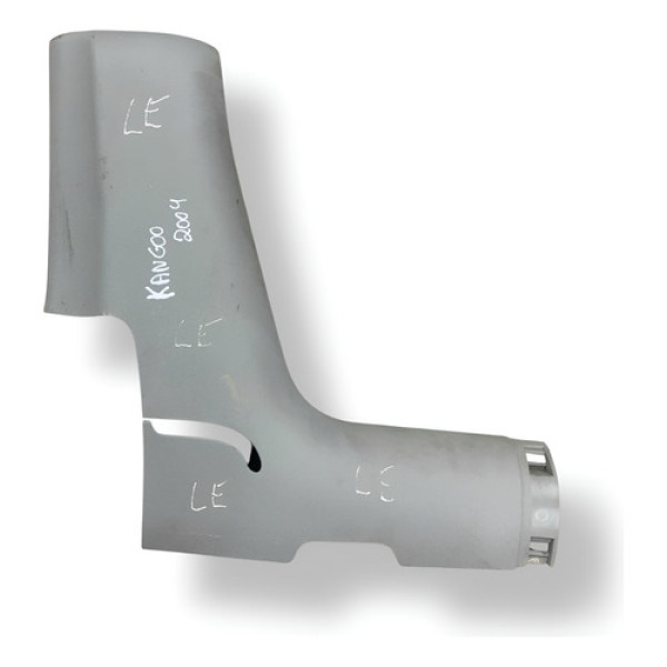 Acabamento Soleira Coluna Esquerdo  Kangoo 2004 8200272787 Prateado