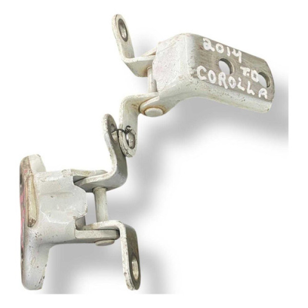 Par Dobradiça Porta Tras Direita Toyota Corolla 2009 A 2014