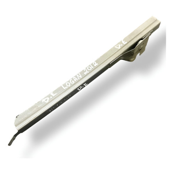 Guia Vidro Dianteiro Esquerdo Logan 2010 2011 212878h12005 - Prateado