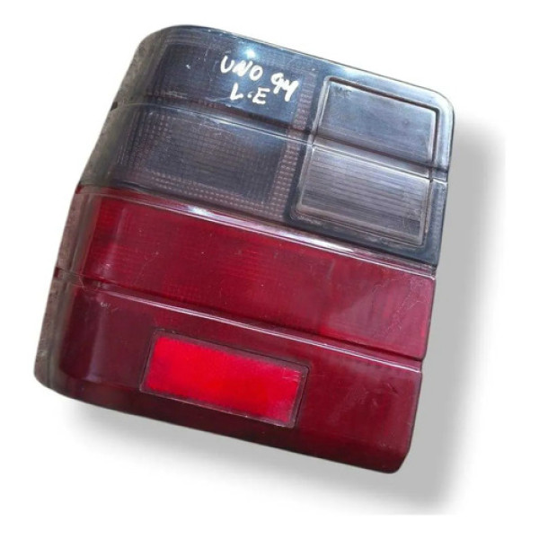 Lente Lanterna Lado Esquerda Fiat Uno 1994 1995 1996 Vermelho