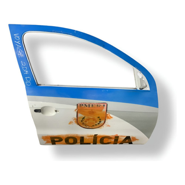 Porta Dianteira Direita Volkswagen Voyage 2013 2014 2015 Dianteira Direita Branco