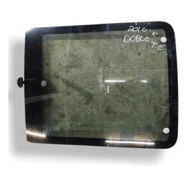 Vidro Porta Lateral Traseiro Esquerdo Fiat Doblo 2004/2010