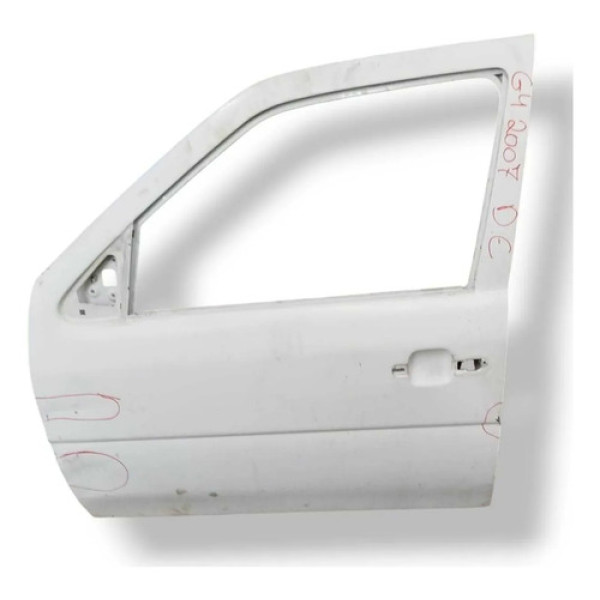 Porta Dianteira Esquerda Volkswagen Gol G4 2008 2009 Detalhe Dianteira Esquerda Branco