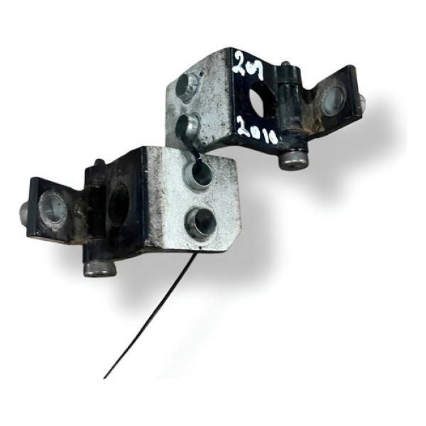 Par Dobradiças Porta Dianteira Direita Peugeot 207 2010 2011