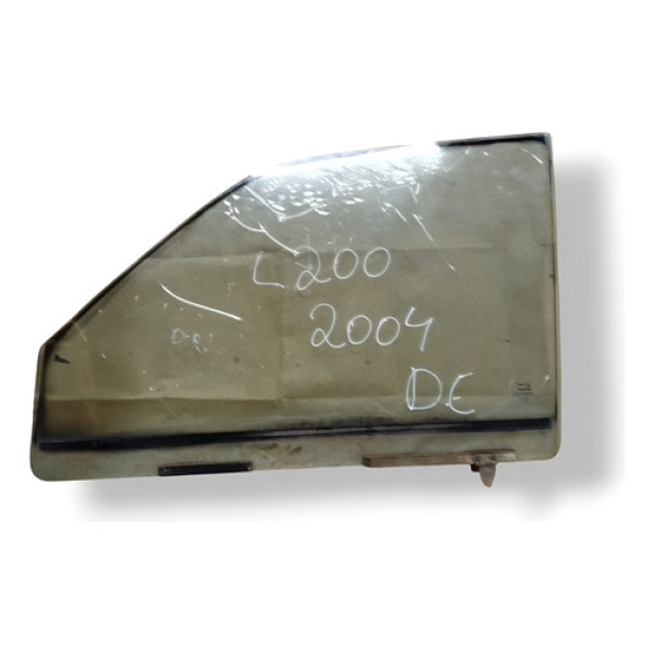 Vidro Porta Dianteiro Esquerdo Mitsubishi L200 2004 A 2007