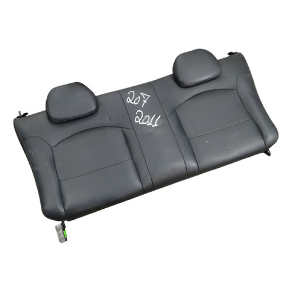 Encosto Banco Traseiro  Peugeot 207 2011 2012 2013 2014 2015 Prateado