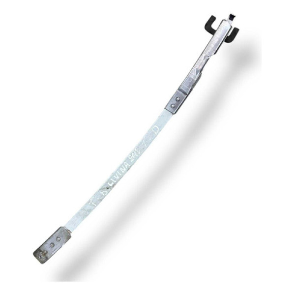 Canaleta Vidro Traseiro Esquerdo Nissan Livina 2009  Prateado