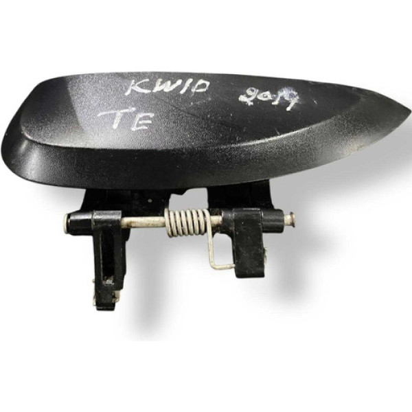 Macaneta Externa Traseira Esquerda Renault Kwid 2019 2020 Branco Traseira