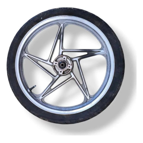 Roda Dianteira Suzuki Yes 125 2008 2009 2010 Prateado