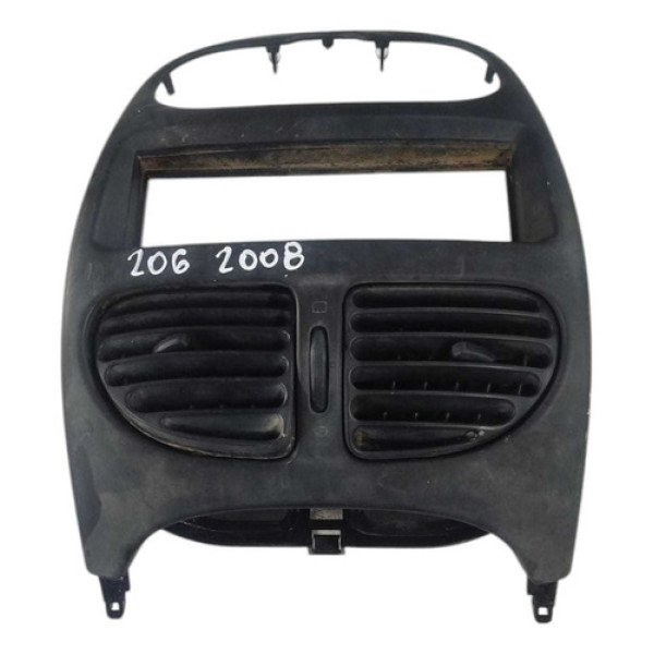 Moldura Central Difusor Peugeot 206 1.4 2005/2010 9640404777