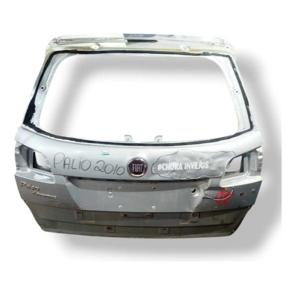 Tampa Traseira Porta Malas Fiat Palio 2010 2011 - Detalhe Branco