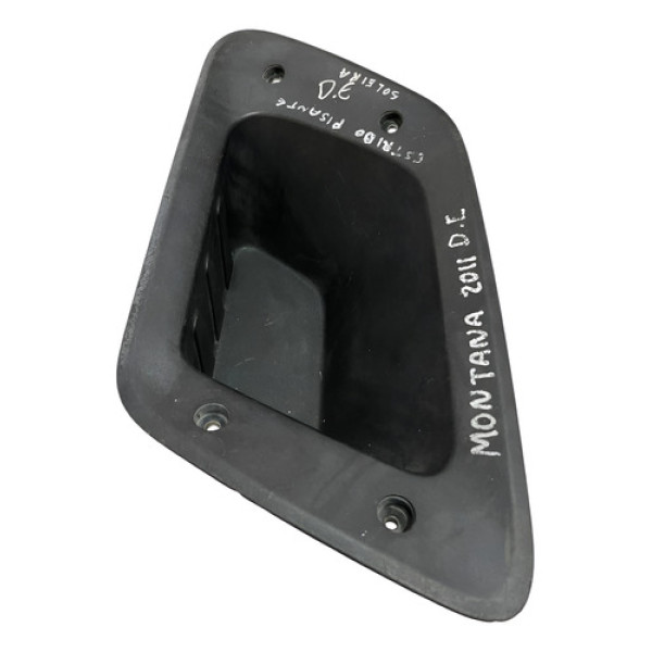 Estribo Pisante Soleira Diant Esquerdo Montana 2011 94722201 Preto