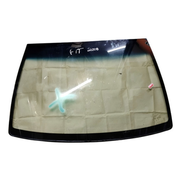 Vidro Dianteiro Parabrisa Honda Fit 2008 2009 2010 2011 Preto