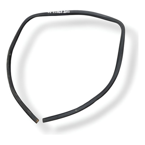 Borracha Canaleta Vidro Traseira Esquerda Gm Corsa 2001 2002 Preto