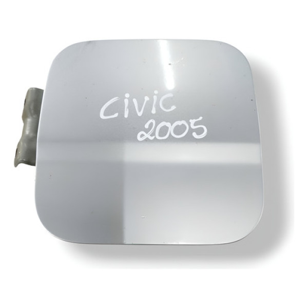 Portinhola Tanque Combustível Honda Civic 1.7 2004 2005 2006 Prateado