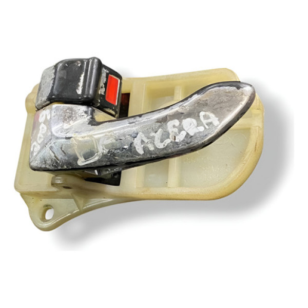 Maçaneta Interna Dianteira Esquerda Azera 2009 2500071200 Prateado