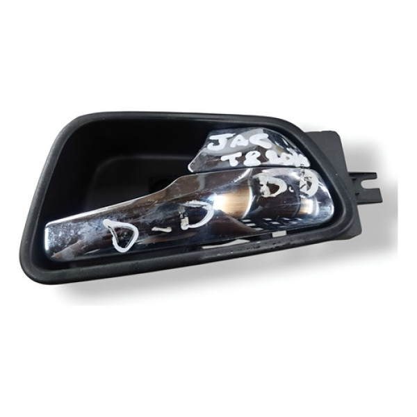 Maçaneta Interna Dianteira Direita Jac  T8 2.0 2014 Prateado