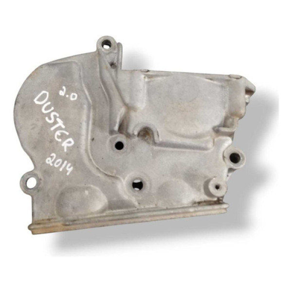 Tampa Capa Correia Dentada Motor Renault Duster 2014 A 2016 Branco