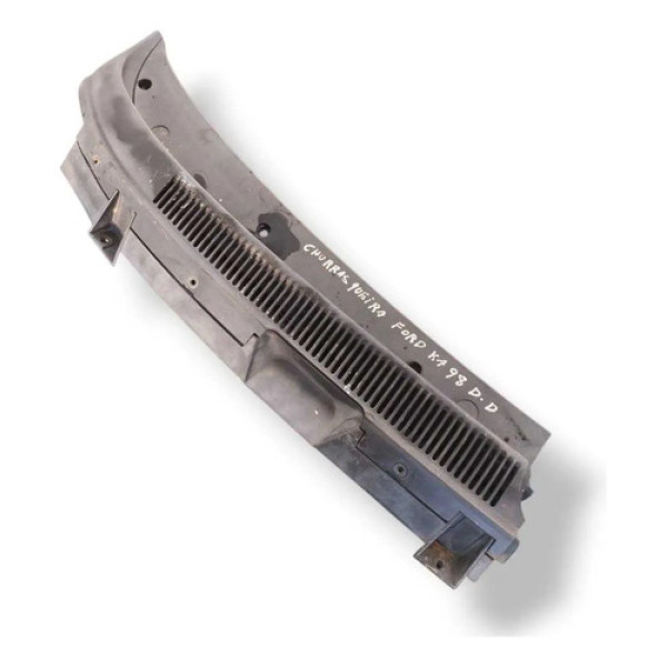 Grade Churrasqueira Parabrisa Dianteiro Direito Ford Ka 1998 Preto Verde-escuro