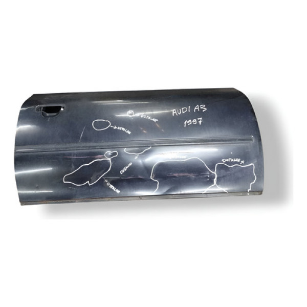 Porta Dianteira Direita Original Audi A3 1997 1998 Detalhe Dianteira Direita Preto