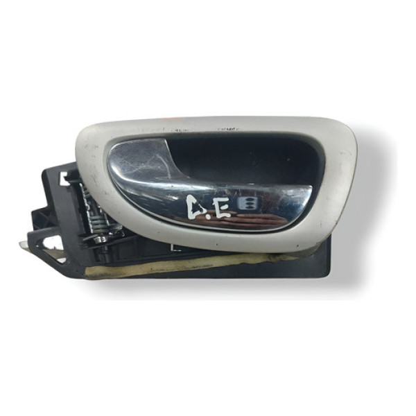 Maçaneta Interna Diant Esquerda 307 Sw 2007 9643604577 Preto Dianteira