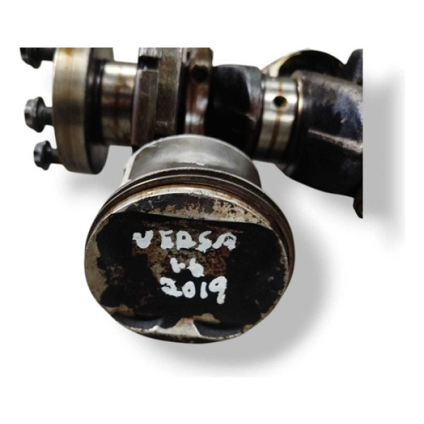  Virabrequim Biela Pistão Nissan Versa 1.6 S 2020 2021 