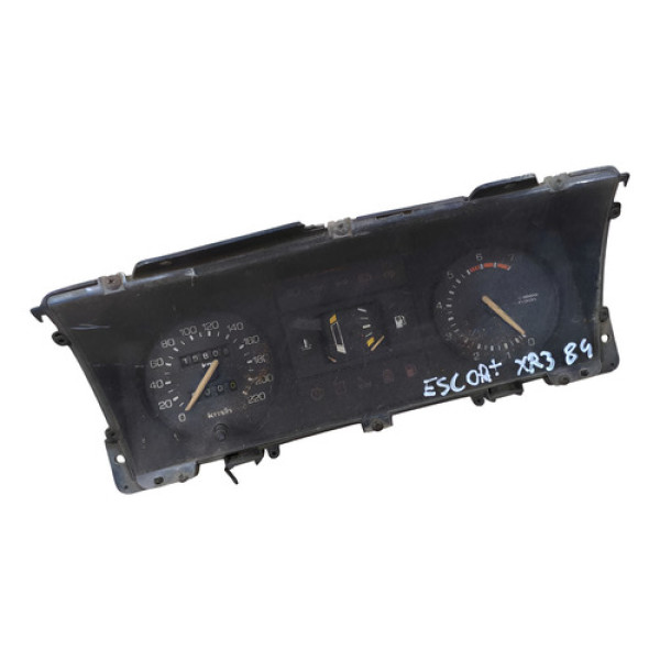 Painel Instrumentos Ford Escort Xr3 1994 A 1990 81ab10841bb Preto