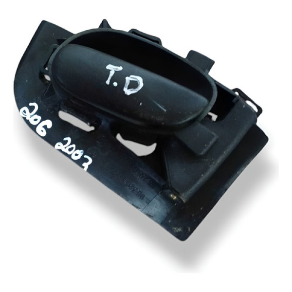 Maçaneta Interna Tras Direita Peugeot 206 2003 9632918877 Traseira