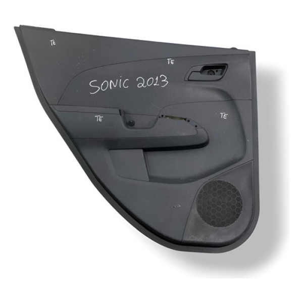 Forro Porta Traseira Esquerdo Chevrolet Sonic 2013 41076