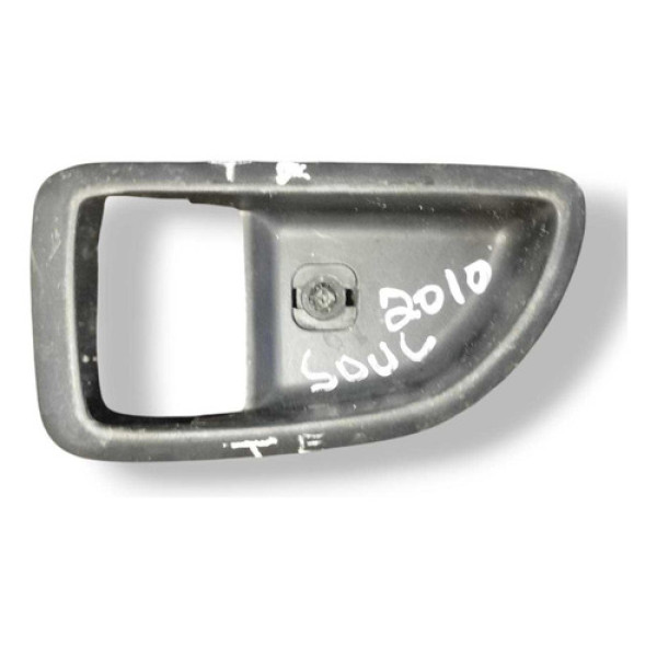 Moldura Maçaneta Interna Tras Esquerda Soul 2011 826112k100 Preto Traseira