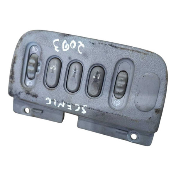 Moldura Botão Vidro Farol Renault Scenic 2003 7700432429